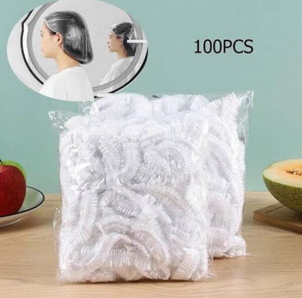 Disposable Plastic Caps (100 pcs per pack)