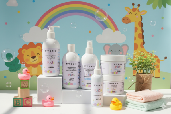 Gentle Hair Care Bundle For Kids , Complete Hair Care Bundle For The Little Ones