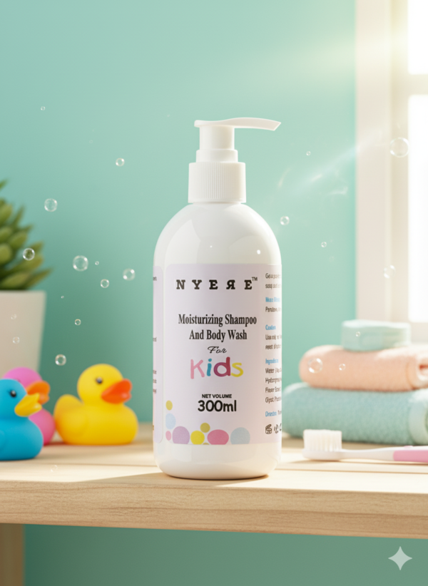 Moisturizing Shampoo And Body Wash For Kids