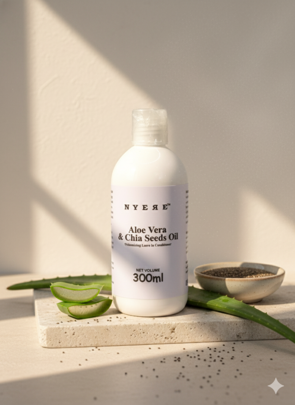 Aloe Vera  & Chia seeds oil  Volumnizing Leave in Conditioner