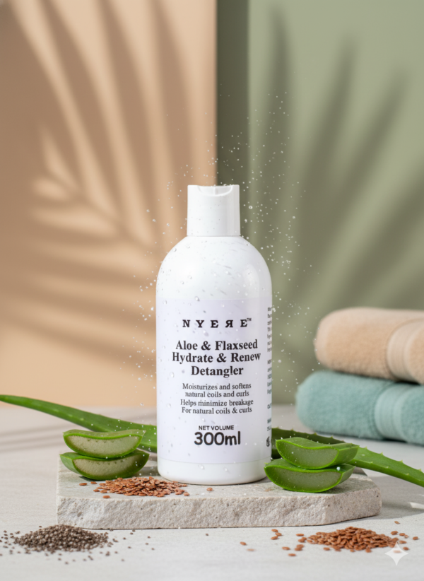 Aloe & Flaxseed  Hydrate & Renew Detangler
